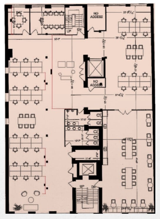 296 Richmond St W, Toronto, ON à louer Plan d’étage– Image 1 sur 1