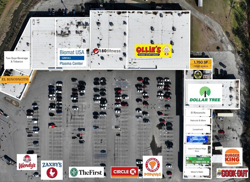 520 Fair Rd, Statesboro, GA à louer - Photo de l’immeuble – Image 2 sur 4