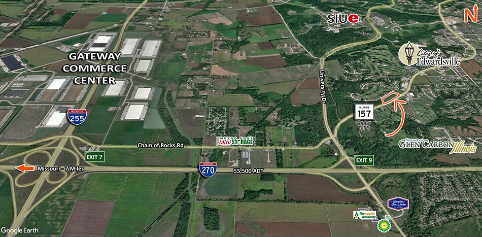 2621 South State Route 157, Edwardsville, IL à vendre - Photo de l’immeuble – Image 2 sur 5