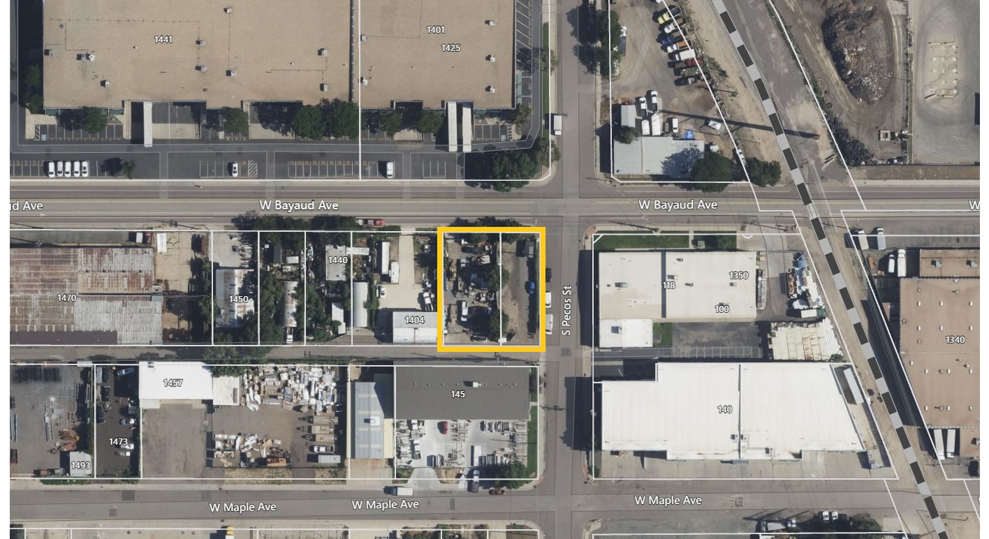 1400-1404 W Bayaud Ave, Denver, CO à vendre Aérien– Image 1 sur 6