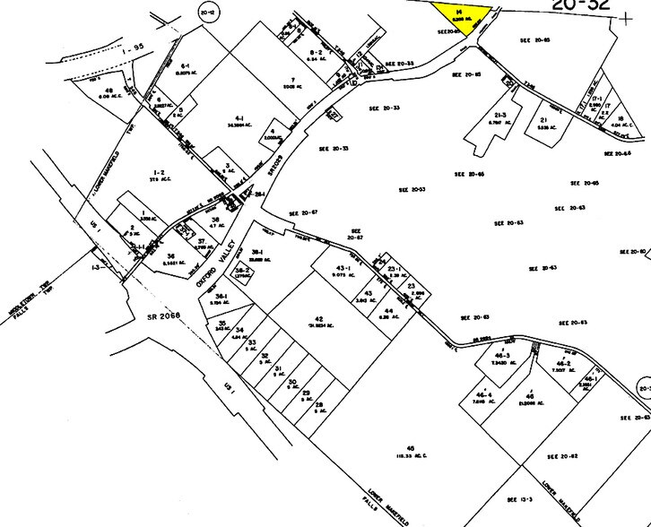 385 Oxford Valley Rd, Yardley, PA à louer - Plan cadastral – Image 2 sur 10