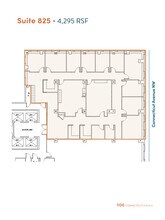 1100 Connecticut Ave NW, Washington, DC à louer Plan d’étage– Image 1 sur 6
