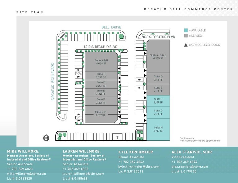 5030 S Decatur Blvd, Las Vegas, NV à louer - Plan de site – Image 2 sur 9