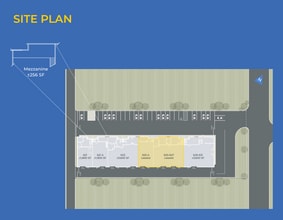 621-631 S East St, Anaheim, CA à louer Plan de site– Image 1 sur 1