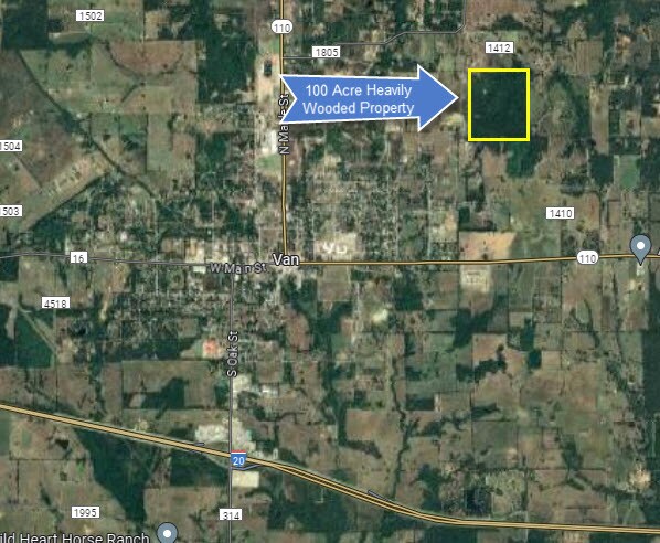 1155 VZ County 1415 rd, Van, TX à vendre - Aérien – Image 2 sur 4