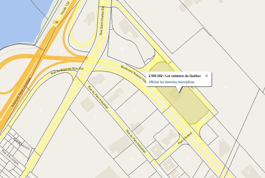 101 Boul Roland-Therrien, Longueuil, QC à louer - Plan cadastral – Image 2 sur 5