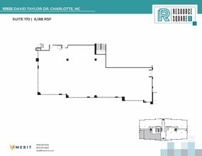 10735 David Taylor Dr, Charlotte, NC à louer Plan d’étage– Image 1 sur 1