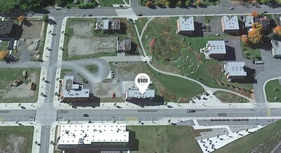 5101 Rue Frontenac, Lac-Mégantic, QC - VUE AÉRIENNE  vue de carte
