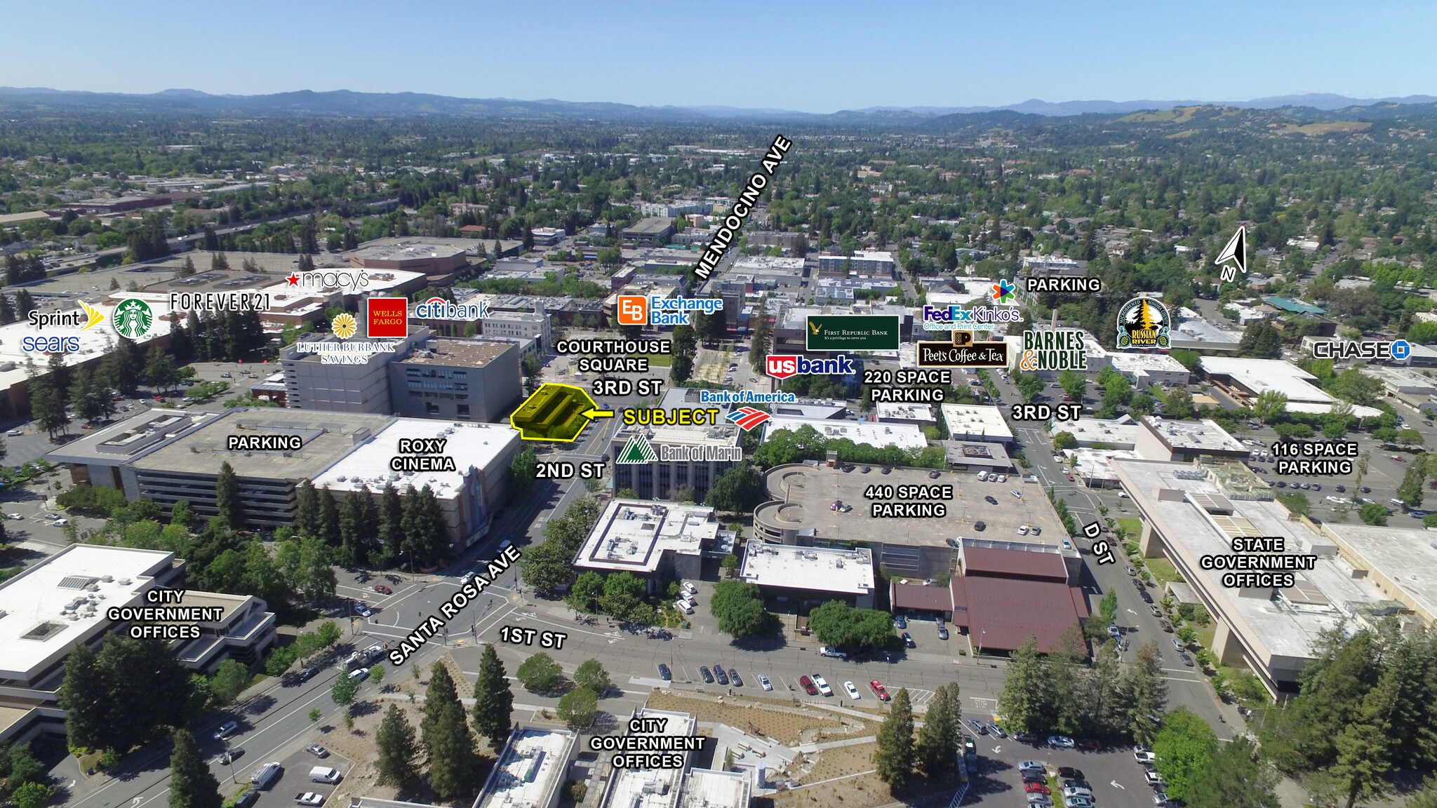 1 Santa Rosa Ave, Santa Rosa, CA à vendre Photo de l’immeuble– Image 1 sur 4