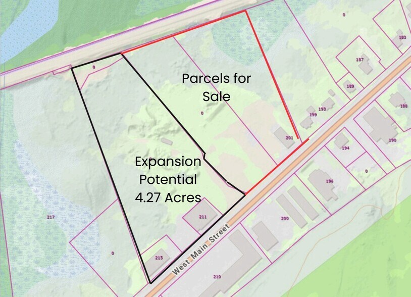 201 W Main St, Ayer, MA à vendre - Plan cadastral – Image 3 sur 6