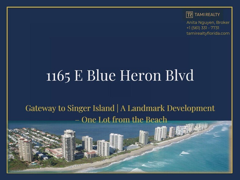 1165 E Blue Heron Blvd, West Palm Beach, FL à vendre - Vidéo sur l’annonce professionnelle – Image 2 sur 2