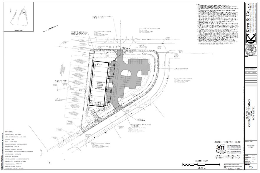 122 Canal St, Pooler, GA à louer - Plan de site – Image 2 sur 14