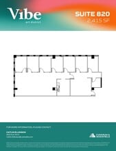 1391 N Speer Blvd, Denver, CO à louer Plan d’étage– Image 1 sur 1