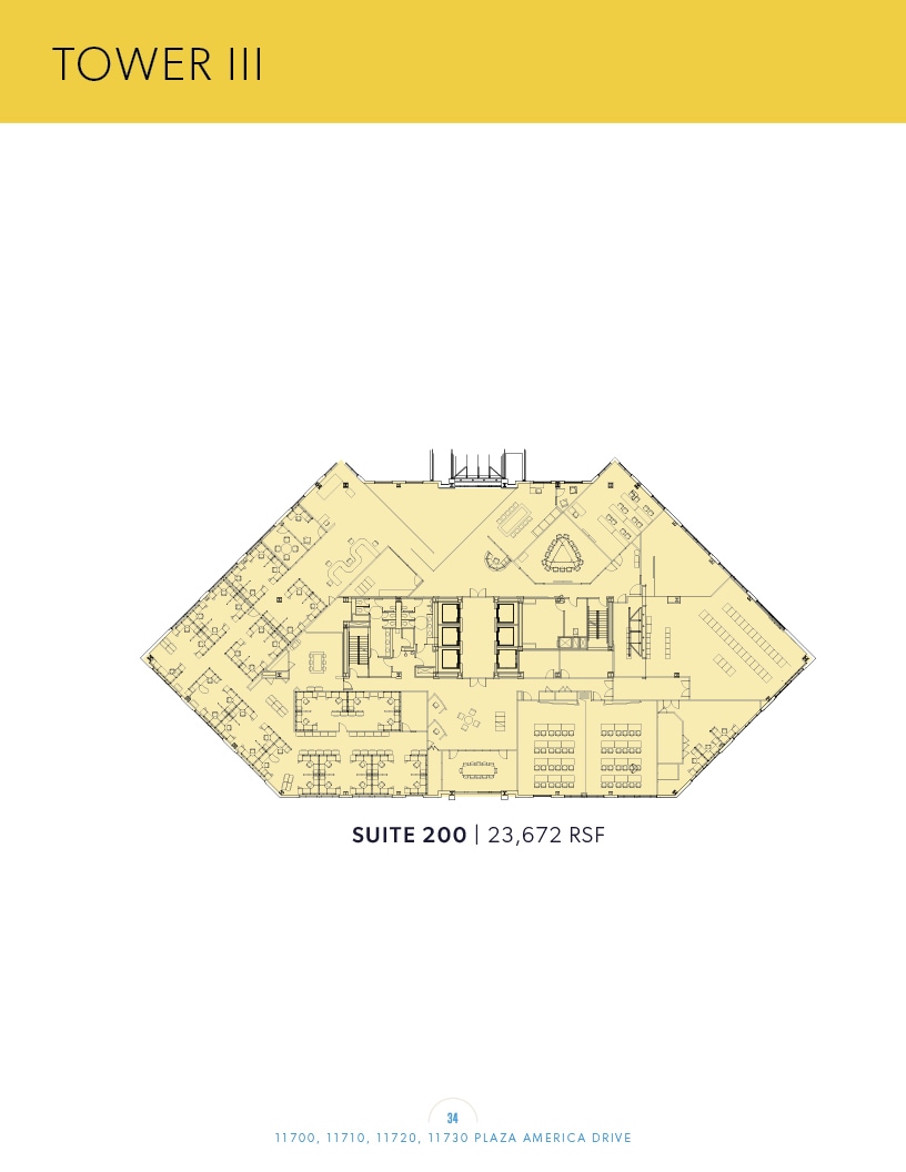 11700 Plaza America Dr, Reston, VA à louer Plan d’étage– Image 1 sur 1