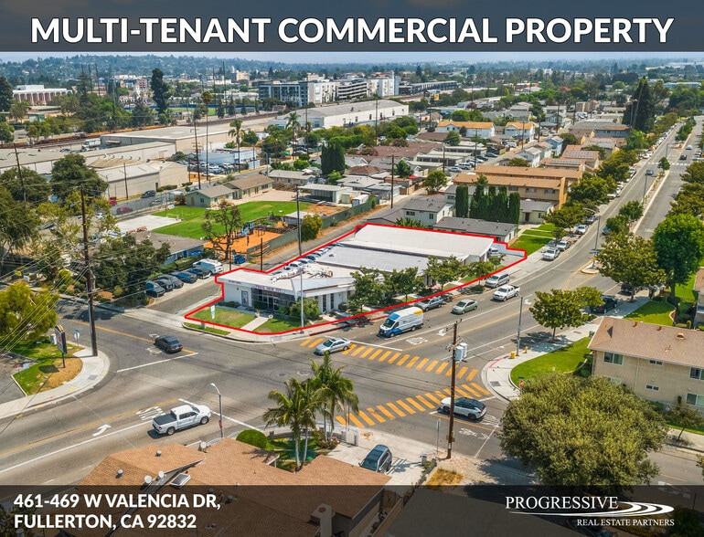 461-469 W Valencia Dr, Fullerton, CA à vendre - Photo principale – Image 1 sur 8