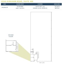 12245 Kirkham Rd, Poway, CA à louer Plan d’étage– Image 1 sur 1