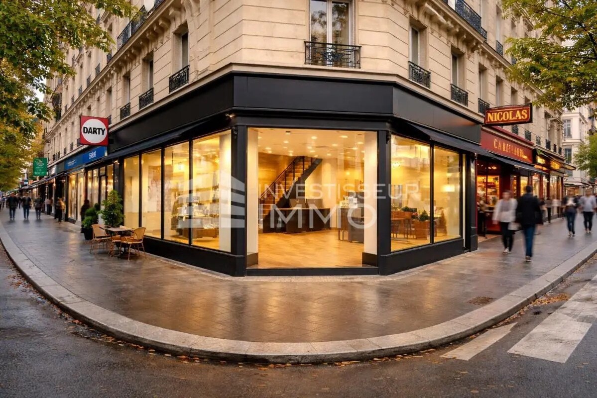 Local commercial dans Paris à vendre Photo de l’immeuble– Image 1 sur 2