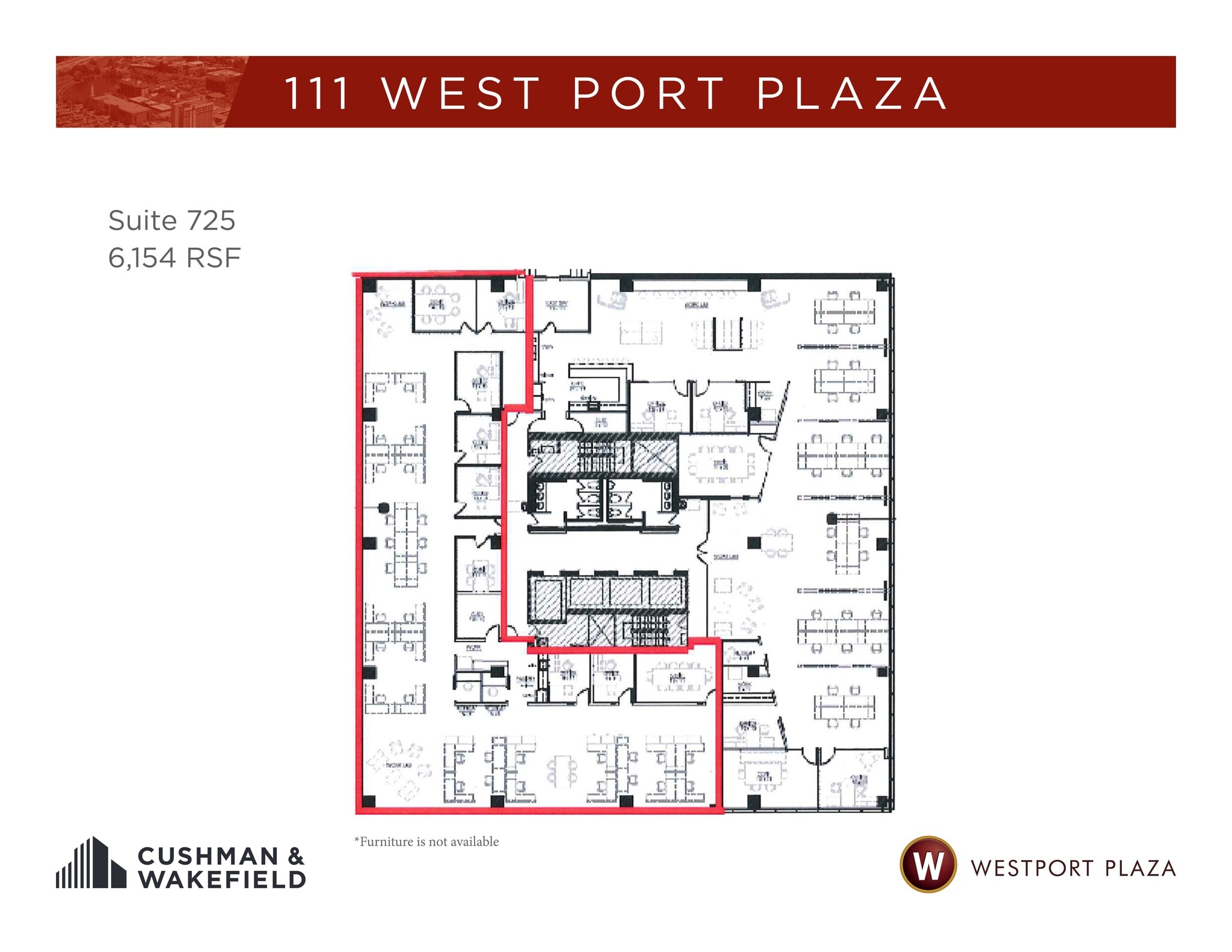 102 Westport Plaza Dr, Saint Louis, MO à louer Plan de site– Image 1 sur 1