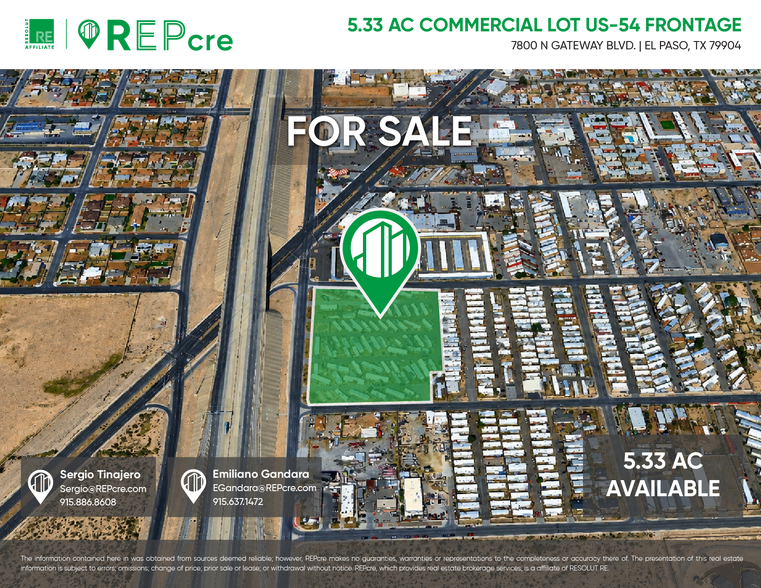 7800 N Gateway Blvd, El Paso, TX à vendre - Photo de l’immeuble – Image 2 sur 20
