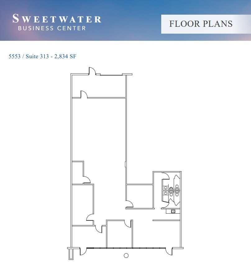 5553 W Waters Ave, Tampa, FL à louer Plan d’étage– Image 1 sur 1