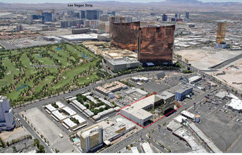 101 Convention Center Dr, Las Vegas, NV - VUE AÉRIENNE  vue de carte