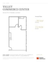 4745 N 7th St, Phoenix, AZ à louer Plan d’étage– Image 1 sur 1