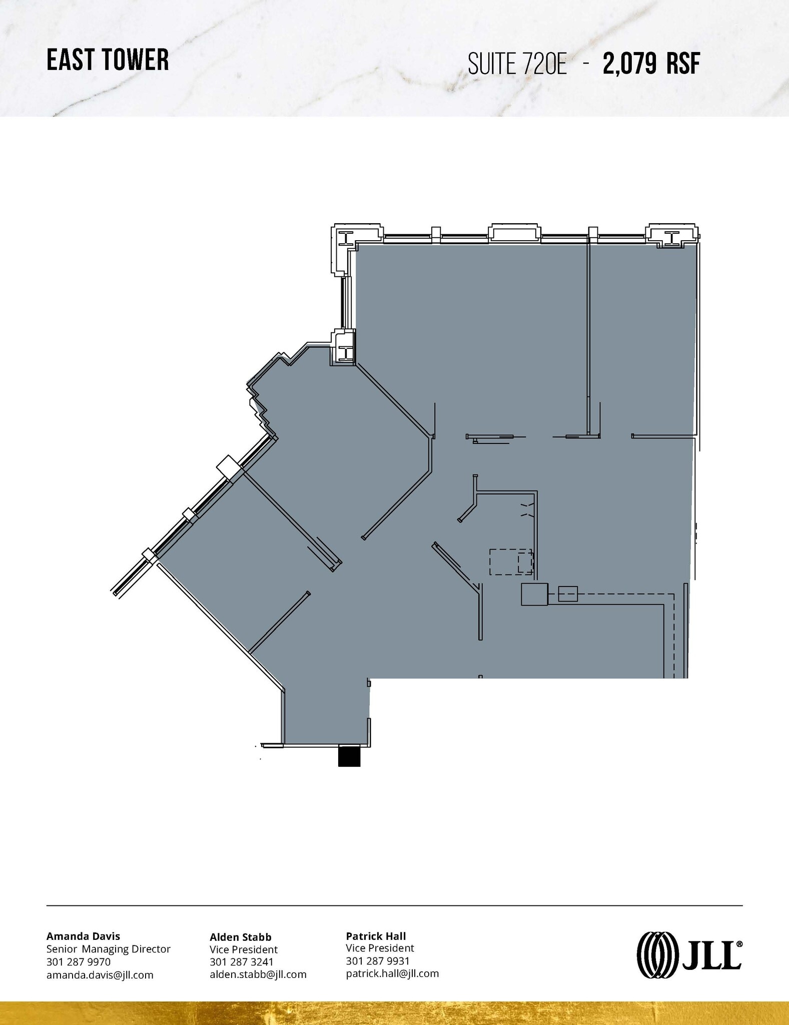 7501 Wisconsin Ave, Bethesda, MD à louer Plan d’étage– Image 1 sur 2