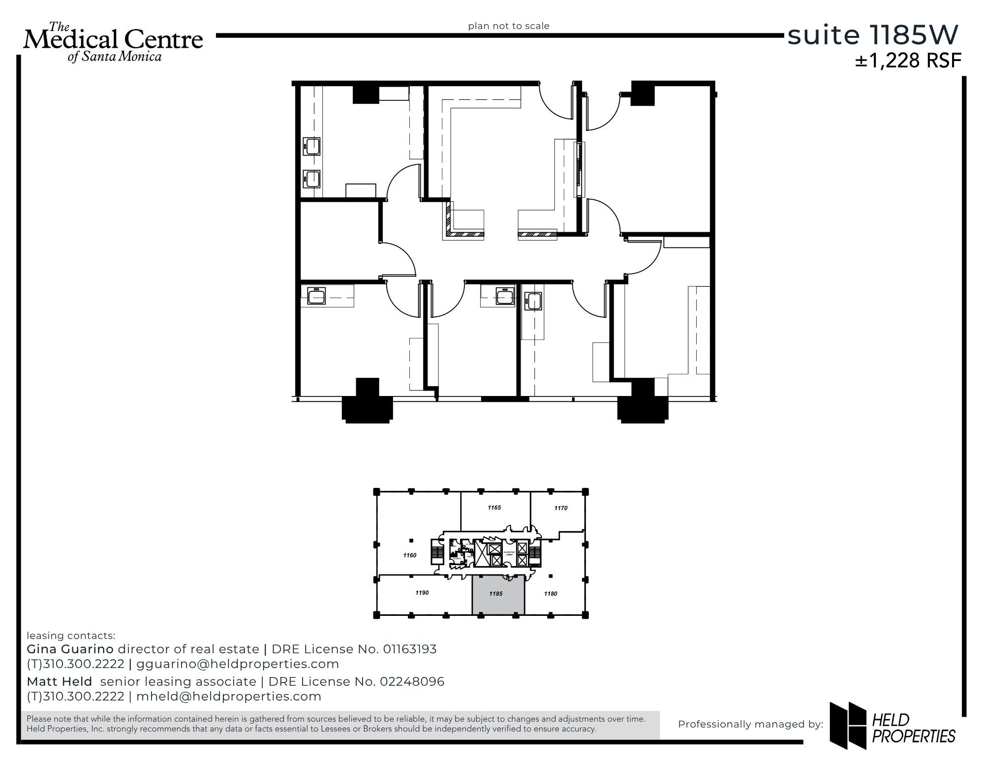 2001 Santa Monica Blvd, Santa Monica, CA à louer Plan d’étage– Image 1 sur 2