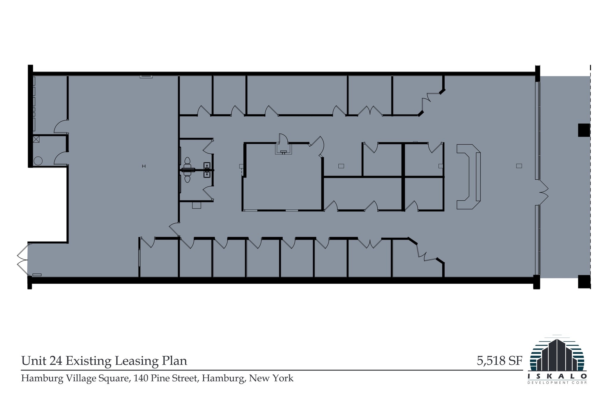 140 Pine St, Hamburg, NY à louer Plan de site– Image 1 sur 1