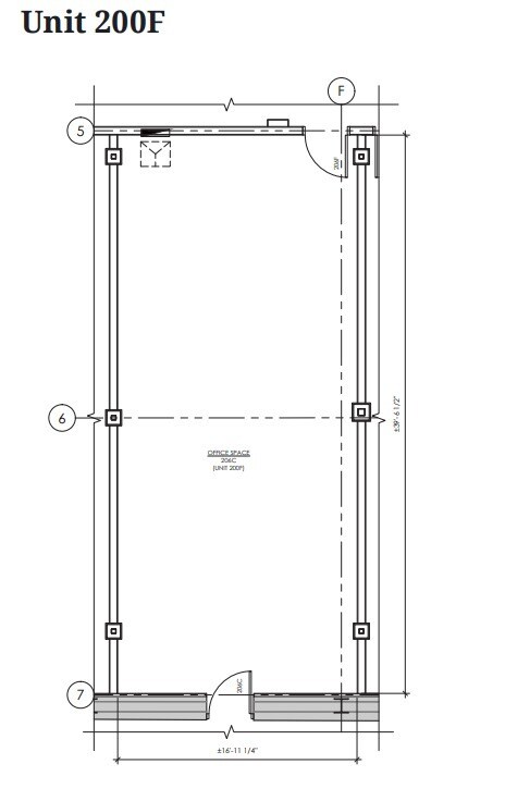 392 Academy Rd, Winnipeg, MB à louer Plan d’étage– Image 1 sur 1