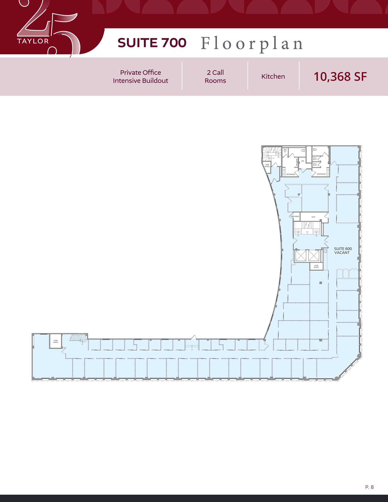 25 Taylor St, San Francisco, CA à louer Plan de site– Image 1 sur 1