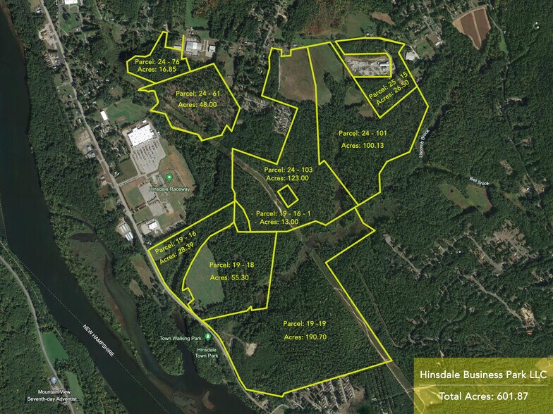 Brattleboro Rd Route 119, Hinsdale, NH à vendre - Aérien – Image 3 sur 18