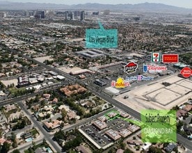 6212 W Desert Inn Rd, Las Vegas, NV - Vue aérienne  vue de carte - Image1