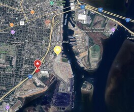 1051 Ledyard St, Mobile, AL - Vue aérienne vue de carte