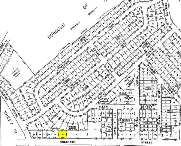 420 Chestnut St, Union Township, NJ à louer - Plan cadastral – Image 2 sur 5