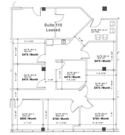 7100 Northland Cir N, Brooklyn Park, MN à louer Plan d’étage– Image 1 sur 1