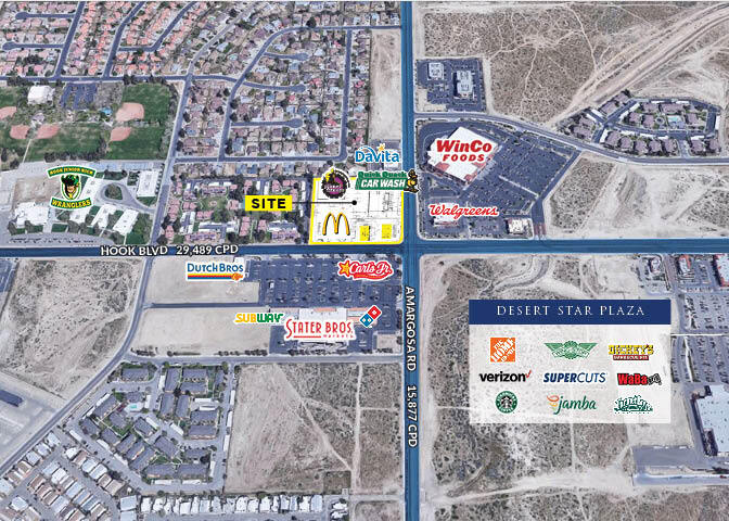 NWC Hook Blvd & Amargosa Rd, Victorville, CA à louer - Photo de l’immeuble – Image 2 sur 4