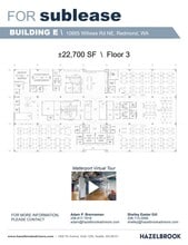 10865 Willows Rd NE, Redmond, WA à louer Plan d’étage– Image 1 sur 1