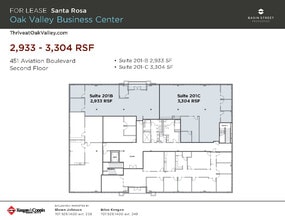 475 Aviation Blvd, Santa Rosa, CA à louer Plan d’étage– Image 1 sur 1