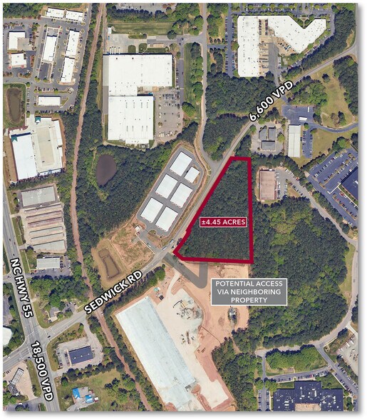 2216 Sedwick Rd, Durham, NC à vendre - Photo de l’immeuble – Image 2 sur 3