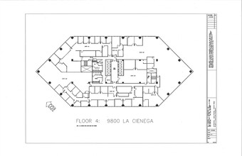 9800 S La Cienega Blvd, Inglewood, CA à louer Plan d’étage– Image 1 sur 1