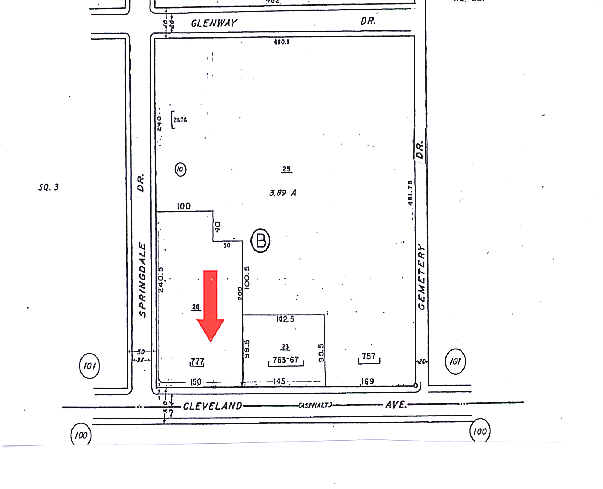 777 Cleveland Ave SW, Atlanta, GA à louer - Plan cadastral – Image 3 sur 10