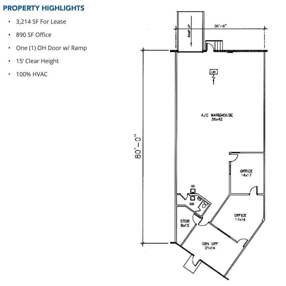 1517 W Carrier Pky, Grand Prairie, TX à louer Plan d’étage– Image 1 sur 1