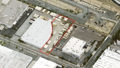 1950 S Tubeway Ave, Los Angeles, CA - Vue aérienne  vue de carte