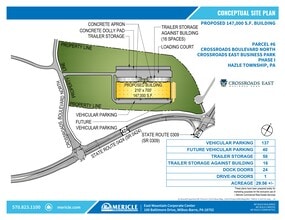 Route 424, Hazleton, PA à louer Plan de site– Image 2 sur 2