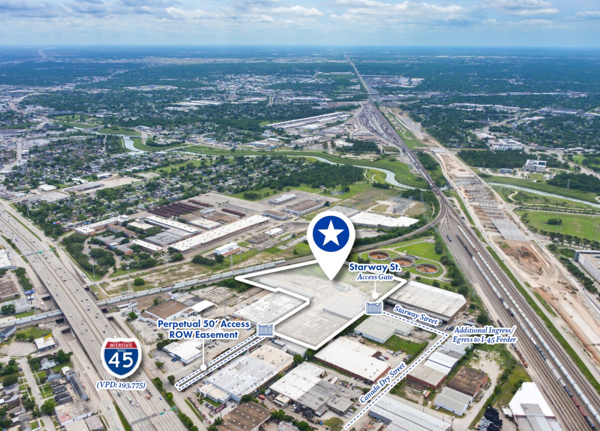 4812 Gulf Fwy, Houston, TX à vendre Aérien– Image 1 sur 5