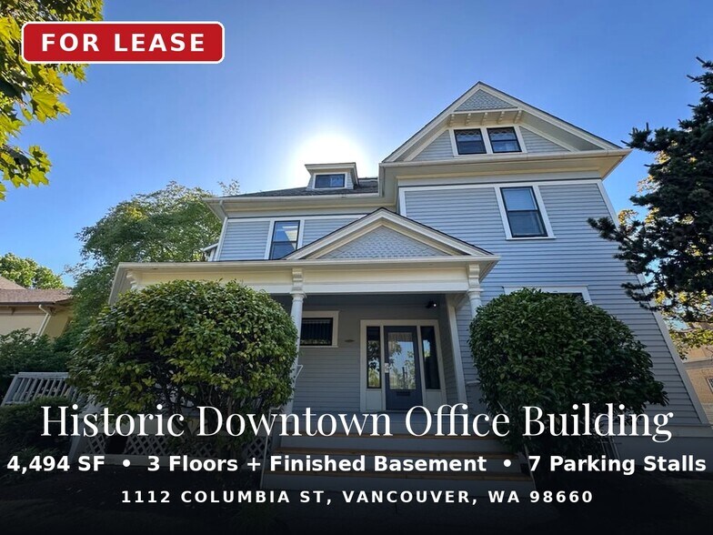 1112 Columbia St, Vancouver, WA à louer - Photo de l’immeuble – Image 1 sur 13