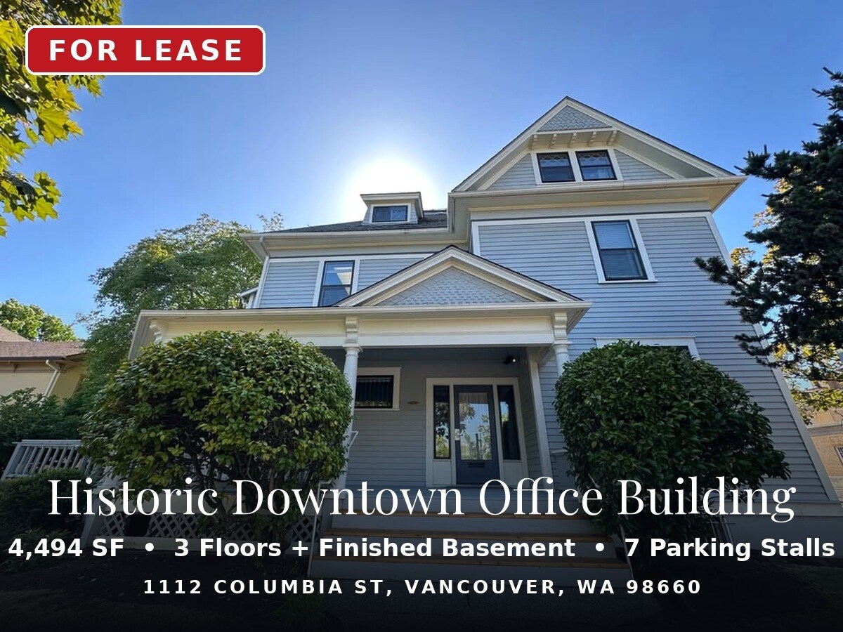 1112 Columbia St, Vancouver, WA à louer Photo de l’immeuble– Image 1 sur 14