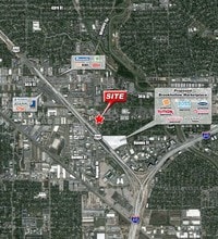 2800 Mangum Rd, Houston, TX - VUE AÉRIENNE vue de carte