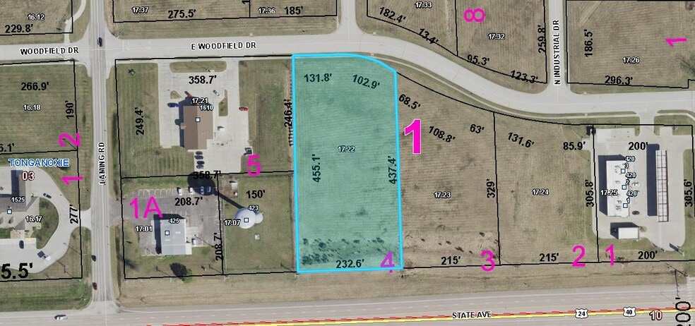 Lot 4 Woodfield, Tonganoxie, KS à vendre - Photo principale – Image 1 sur 1